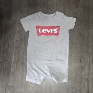 Levi's Baby Gray Romper